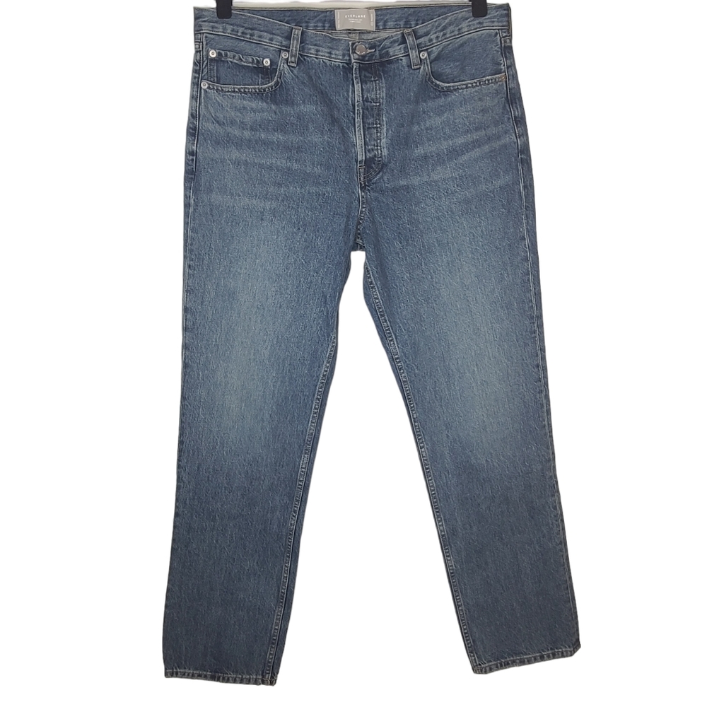 Everlane The Everybody Vintage Jean Worn-In Blue MW-RDJ-4495 E10 M35/W33 NWOT